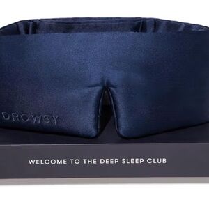 Drowsy Silk Sleep Mask - Midnight Blue